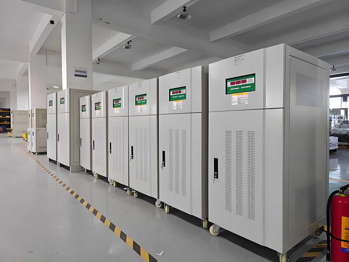 Custom & OEM — voltage stabilizer workshop